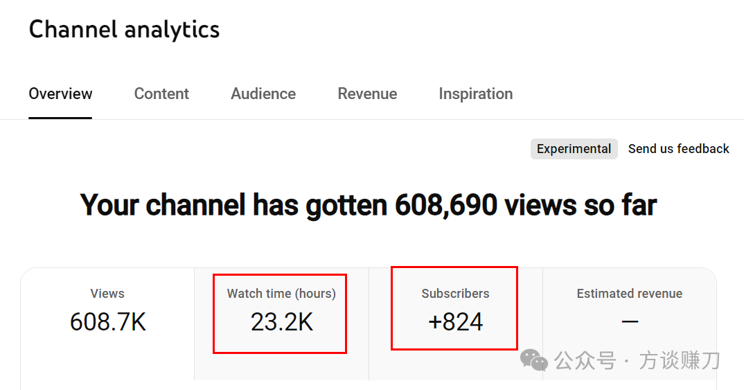frc-4f35ea3892ae42a82df4d3135e24ed3f.png Youtube涨粉的一个bug技巧,帮助你快速开通收益