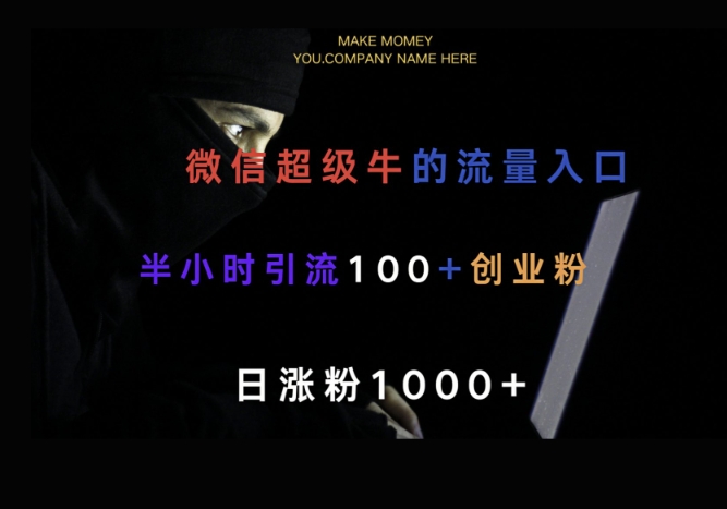 微信版知乎，一小时引流100+创业粉，日涨粉1000+-冒泡网