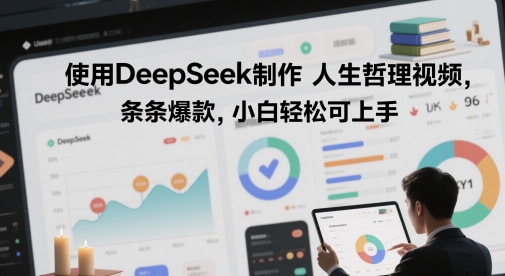 使用DeepSeek制作人生哲理视频，条条爆款，小白轻松可上手-冒泡网