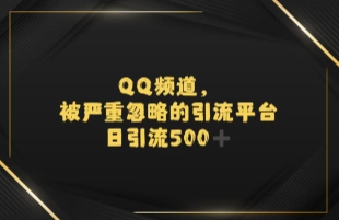 引流蓝海QQ频道，日引500+创业粉-冒泡网