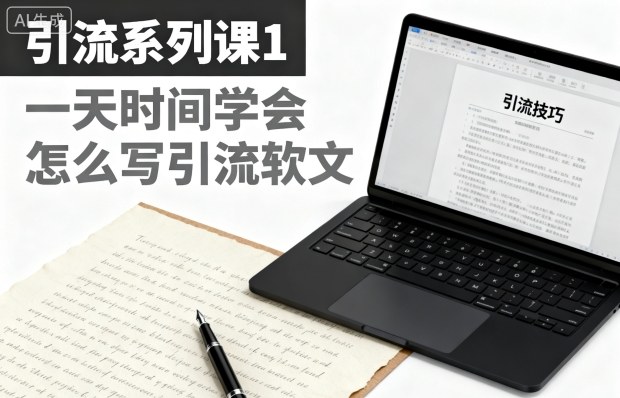 02d0fab4122b48be45db7b0c779c62a2.jpeg 引流系列课1,一天时间学会怎么写引流软文