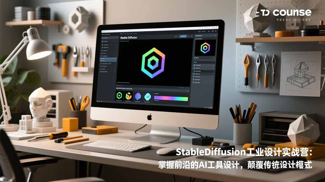 StableDiffusion工业设计实战营：掌握前沿的AI工具设计，颠覆传统设计模式-冒泡网