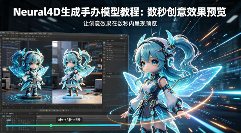 0e448a0f25c2ad968d040652525650ec.jpeg Neural4D生成手办模型教程,让创意效果在数秒内呈现预览
