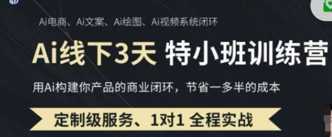 AI实操培训第20-21期线下，0基础保姆级教程，3月最新整理，企业获客、降本增效、打造超级个体-冒泡网