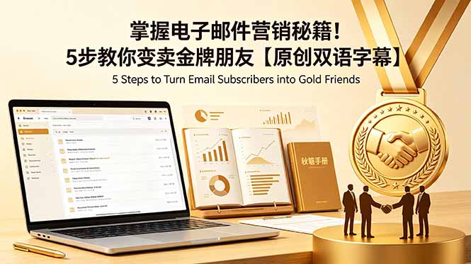 掌握电子邮件营销秘籍！5步教你变卖金牌朋友【原创双语字幕】-冒泡网