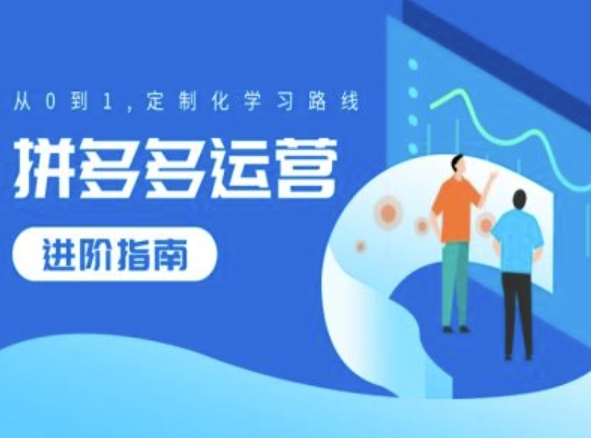 拼多多运营进阶指南，从0到1定制化学习路线-冒泡网