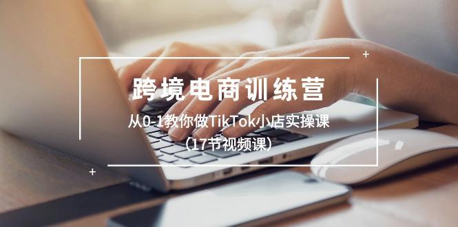 跨境电商训练营：从0-1教你做TikTok小店实操课(17节视频课-冒泡网