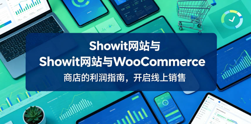 Showit网站与WooCommerce商店的利润指南，开启线上销售【原创双语字幕】-冒泡网