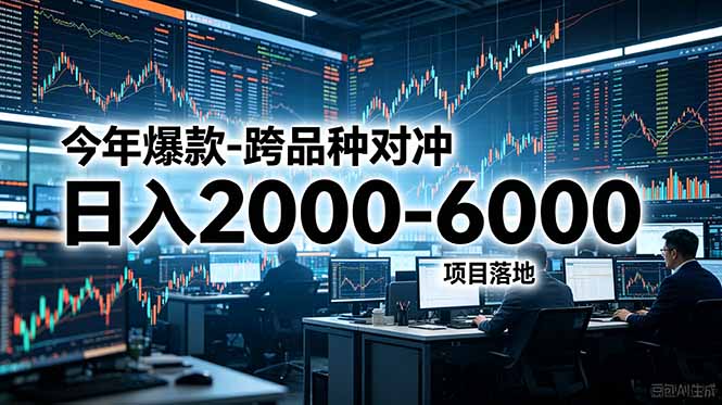 今年爆款-跨品种对冲日入2000-6000，项目落地！-冒泡网