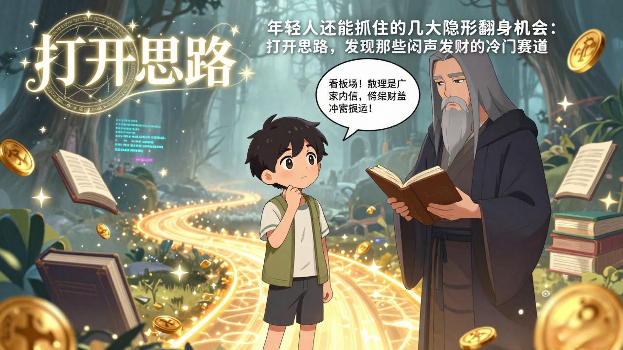 306312eccde5ee791f1085b6631024d0.jpeg 付费文1+2:年轻人还能抓住的几大隐形翻身机会:打开思路,发现那些闷声发财的冷门赛道