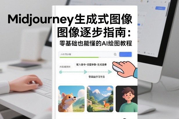 Midjourney生成式图像逐步指南：零基础也能懂的AI绘图教程-冒泡网