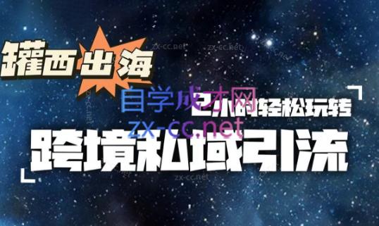 罐西老师·零基础学会跨境私域引流-冒泡网