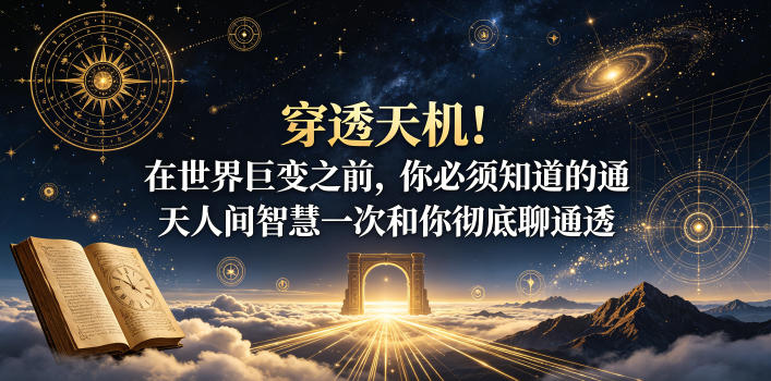 付费文章：穿透天机！在世界巨变之前，你必须知道的通天人间智慧一次和你彻底聊通透-冒泡网