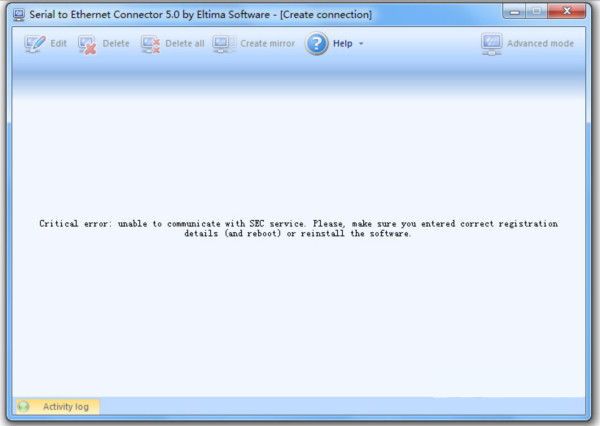 Serial to Ethernet Connector(串口共享器) v5.0.8 绿色版-冒泡网