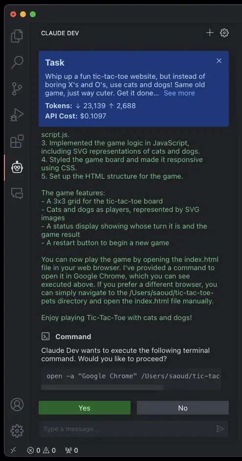 Claude Dev｜AI编程-冒泡网