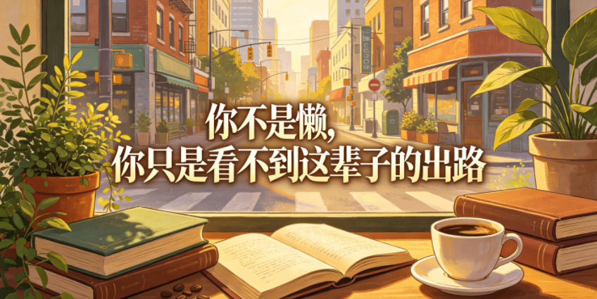 付费文章：你不是懒，你只是看不到这辈子的出路-冒泡网