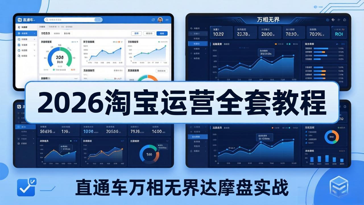 2026淘宝运营全套教程(更新5月3日-冒泡网
