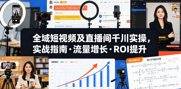 4db2df53e06429277c0f38c9d6354228.jpeg 全域短视频及直播间千川实操,实战指南·流量增长·ROI提升(更新)