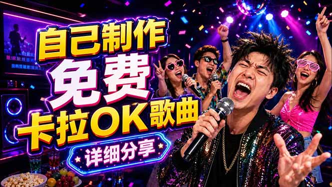 免费卡拉OK歌曲制作全攻略：音轨分离字幕制作，零基础快速做出专业K歌视频-冒泡网