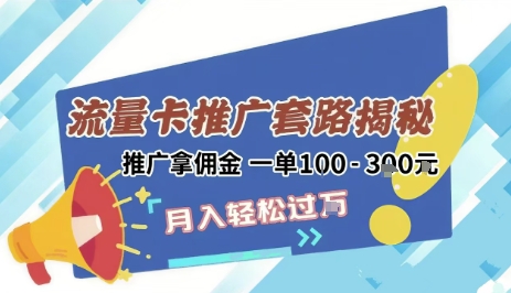2025年外面卖1500的流量卡项目最新玩法，绿色无门槛对新手非常友好，日入3张+-冒泡网