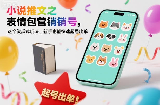 5a8c2994411c9d8e29fa391f8b4504c3.jpeg 小说推文之表情包营销号,这个傻瓜式玩法,新手也能快速起号出单