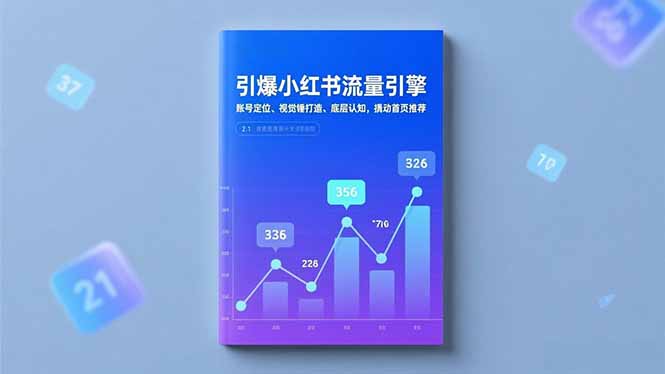 引爆小红书流量引擎，账号定位、视觉锤打造、底层认知，撬动首页推荐-冒泡网