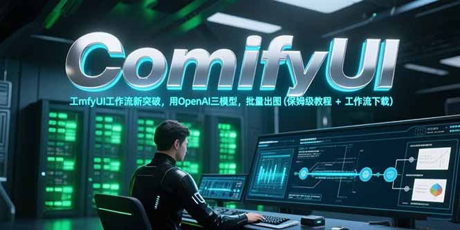 ComfyUI工作流新突破，用OpenAI三模型，批量出图(保姆级教程+工作流下载-冒泡网