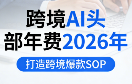 跨境AI头部年费2026年,打造跨境爆款SOP-冒泡网