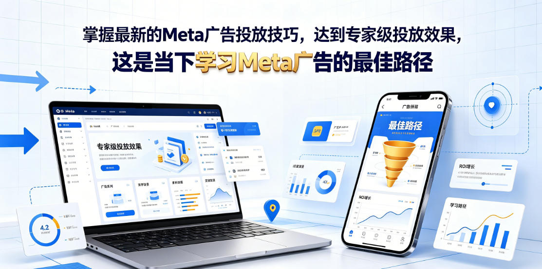6b515cf59720ed5843230c5033dce9b3.jpeg 掌握最新的Meta广告投放技巧,达到专家级投放效果,这是当下学习Meta广告的最佳路径【原创双语字幕】