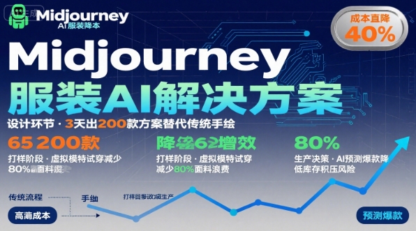 AI在服装领域的运用，使用midjourney做服装辅助企业降低成本-冒泡网