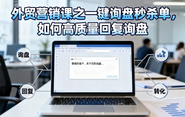 7eaacc443a88e5efd4767a32c44ae3ce.jpeg 外贸营销课之一键询盘秒杀单,如何高质量回复询盘
