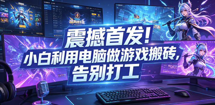 81cfeb8efbf070e91cd5646134b52bd6.jpeg 震撼首发!小白利用电脑做游戏搬砖,告别打工【揭秘】