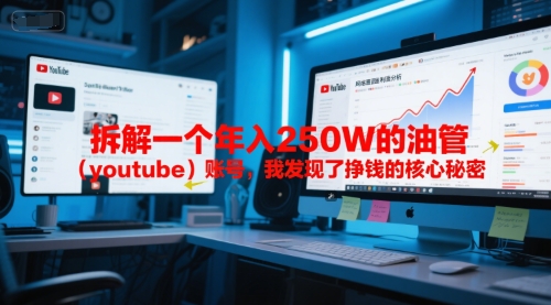 付费文章：拆解一个年入250W的油管(youtube)账号，我发现了挣钱的核心秘密-冒泡网