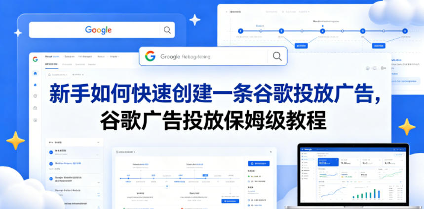 新手如何快速创建一条谷歌投放广告，谷歌广告投放保姆级教程-冒泡网