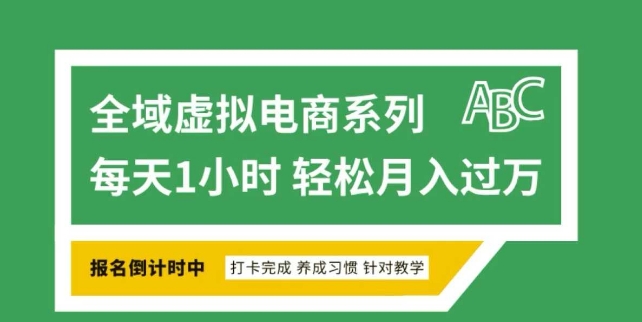 全域虚拟电商变现系列，通过平台出售虚拟电商产品从而获利-冒泡网