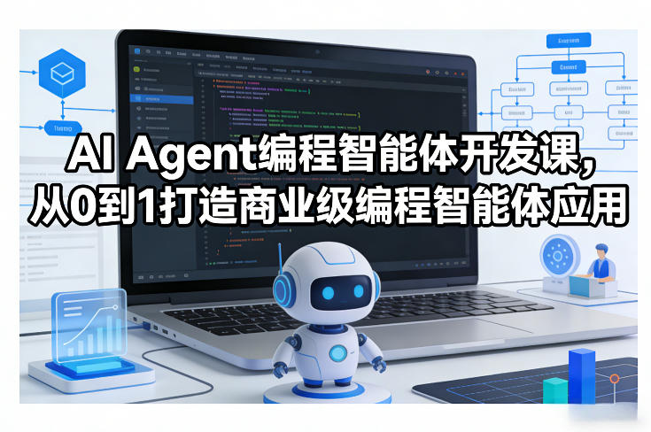 AI Agent编程智能体开发课，从0到1打造商业级编程智能体应用-冒泡网