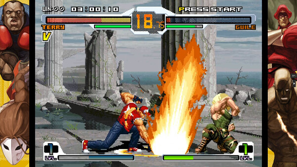 《SNK对卡普空：SVC打乱战 SNK VS. CAPCOM SVC CHAOS》英文版-冒泡网