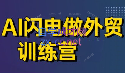 大卫·AI闪电做外贸训练营(更新5月)-冒泡网