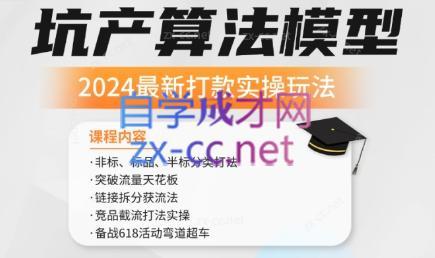 沐网商·2024最新坑产算法模型打款玩法系列-冒泡网
