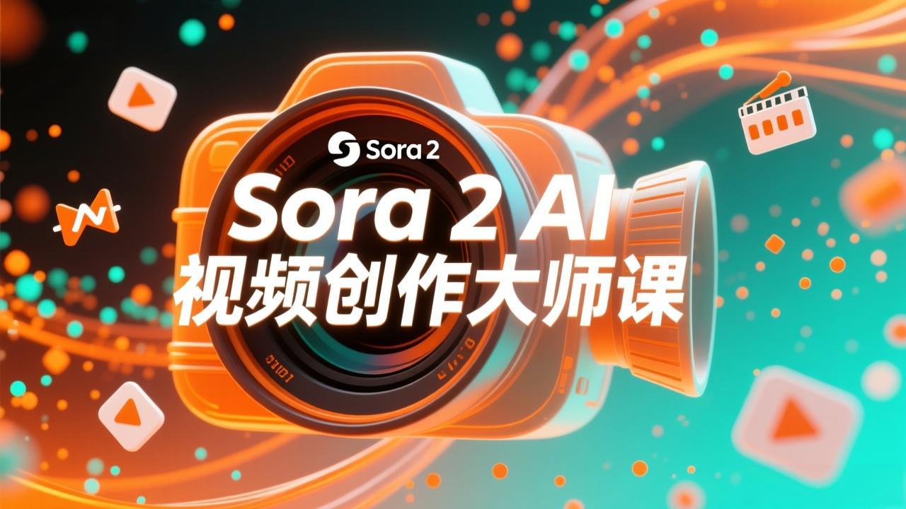 如何利用Sora 2创建流行AI人工智能视频大师班教程：掌握创作全流程，产出百万播放内容-冒泡网