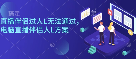 直播伴侣过人L无法通过，电脑直播伴侣人L方案，自测-冒泡网
