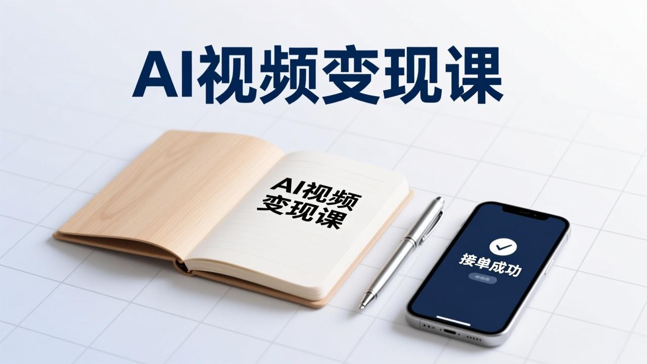 AI视频变现课，学完即可创作短片、接商单，实现副业增收，单项目报价可达千元-冒泡网