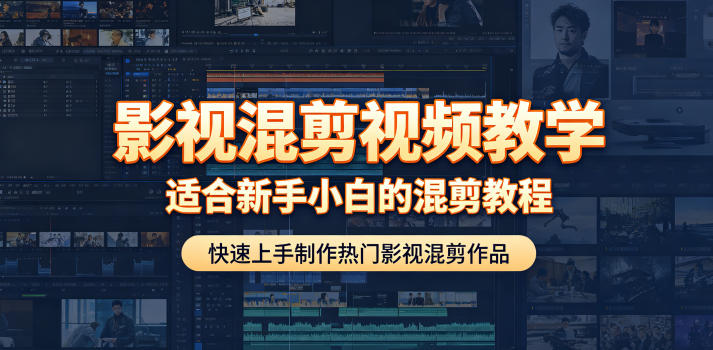 影视混剪视频教学，适合新手小白的混剪教程，快速上手制作热门影视混剪作品-冒泡网