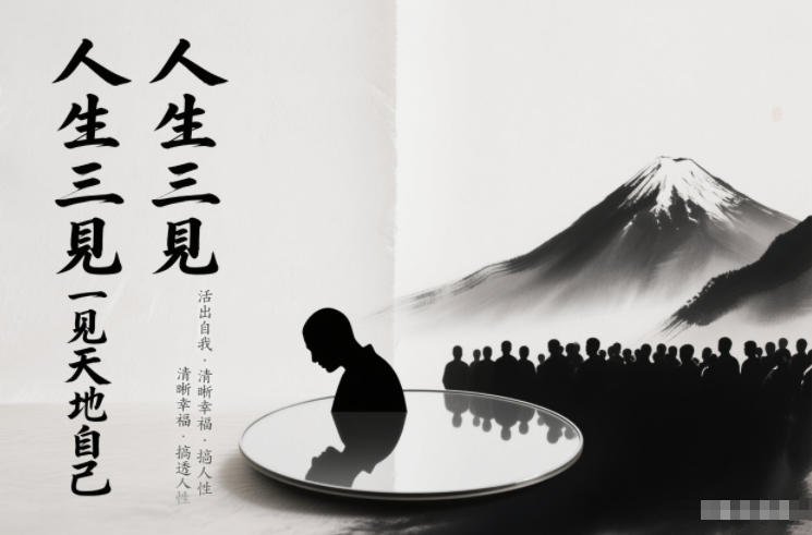 人生三见一见天地见众生见自己，活出自我拥有清晰幸福人生，搞透人性-冒泡网