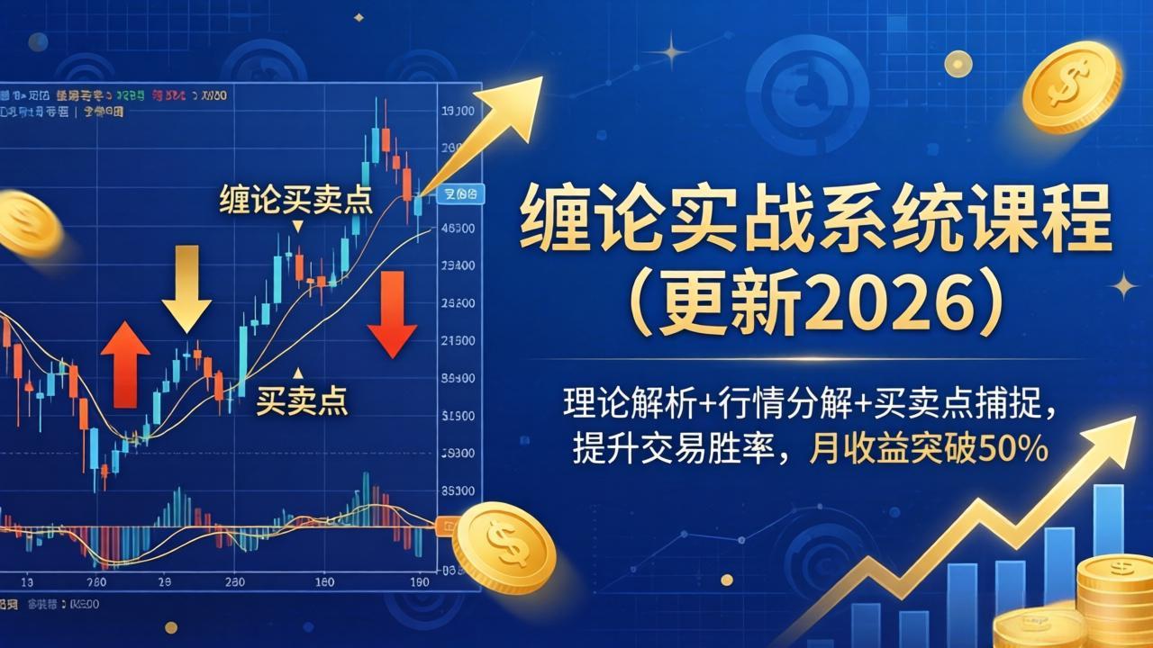 缠论实战系统课程(更新26年5月-冒泡网