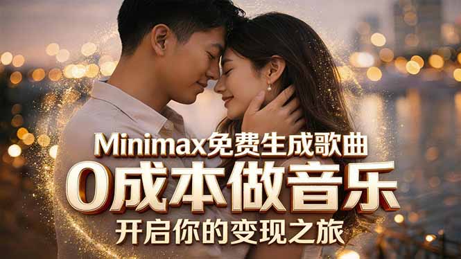 Minimax免费生成歌曲实测！0成本做音乐，说唱流行Lofi一键生成-冒泡网