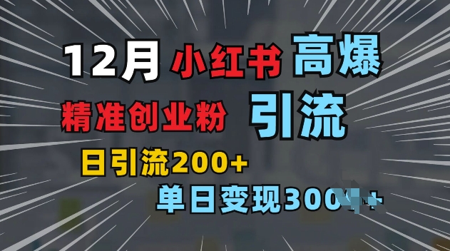 小红书一张图片“引爆”创业粉，单日+200+精准创业粉 可筛选付费意识创业粉【揭秘】-冒泡网