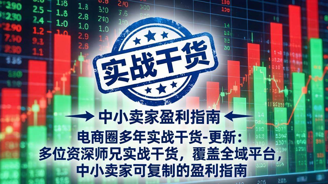 eb4b59c5e88e2b2f90ac31f29e968d64.jpeg 电商圈多年实战干货-更新5月20:多位资深师兄实战干货/覆盖全域平台,中小卖家可复制的盈利指南