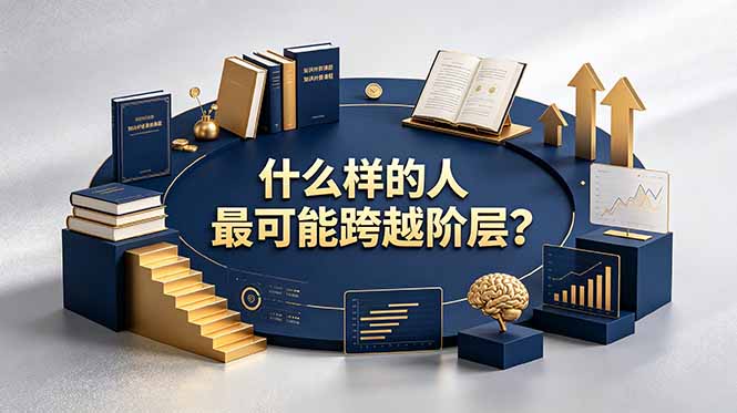 付费文章：什么样的人最可能跨越阶层？具备这五种特质，普通人也能顺利跨越阶层-冒泡网