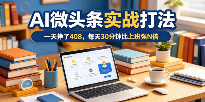 f3000800fe5d490422fdf8bbae9c1a33.jpeg 一天挣了408,AI微头条实战打法,每天30分钟比上班强N倍